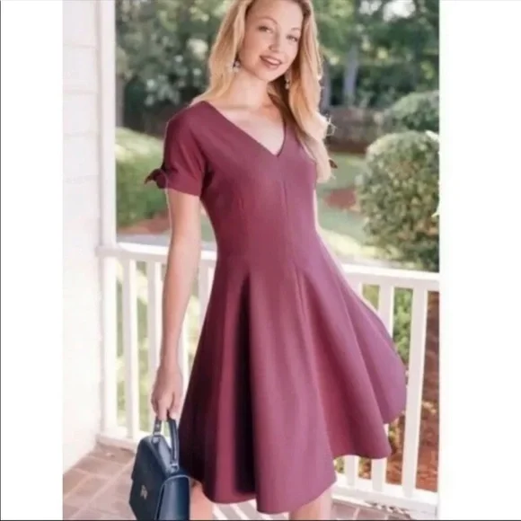 Gal Meets Glam Dresses New Gal Meets Glam Serena Dress Plum